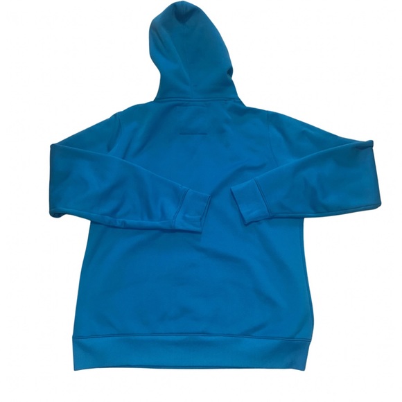 Under Armour Sweater Womens Large Blue Hoodie Pullover Ladies Casual - Picture 3 of 7